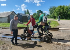 Projekta “Zaļie ceļi Rīga – Viļaka” norise