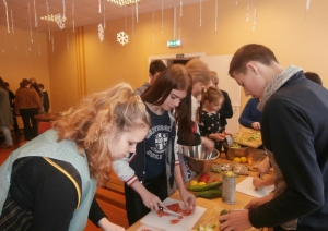 Ēdienu gatavošanas meistarklase Stacijas pamatskolā