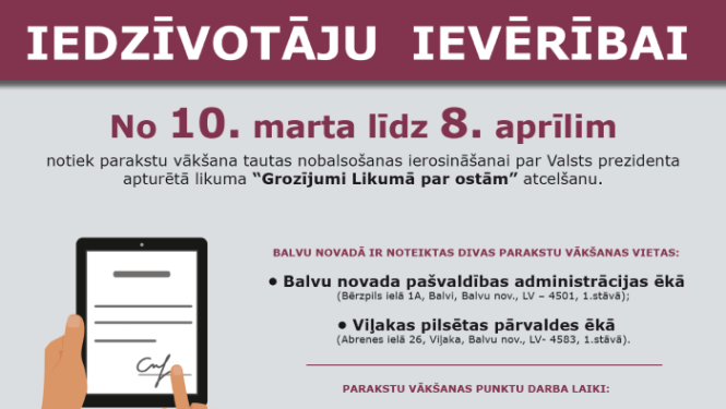 iedzīvotāju ievērībai