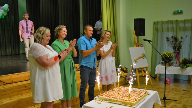 Lazdukalna Saieta nams nosvin 10 gadu pastāvēšanas jubileju