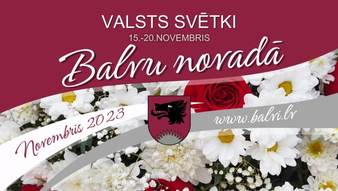 Informācija par pasākumiem, atzīmējot Latvijas Republikas proklamēšanas 105. gadadienu.