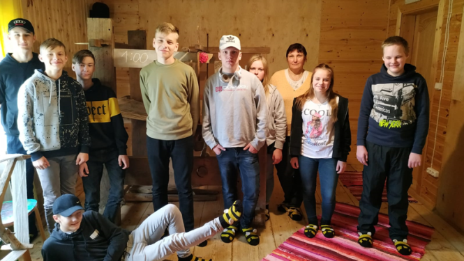 Rekavas vidusskolas 1. semestra aktivitātes projektā “Latvijas skolas soma”