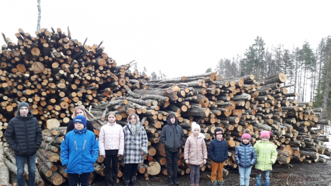 Meža un Ūdens dienas Stacijas skolā