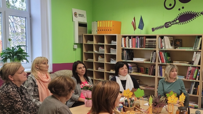 Novada skolu bibliotēkāri tiekas Balvu Centrālājā bibliotēkā