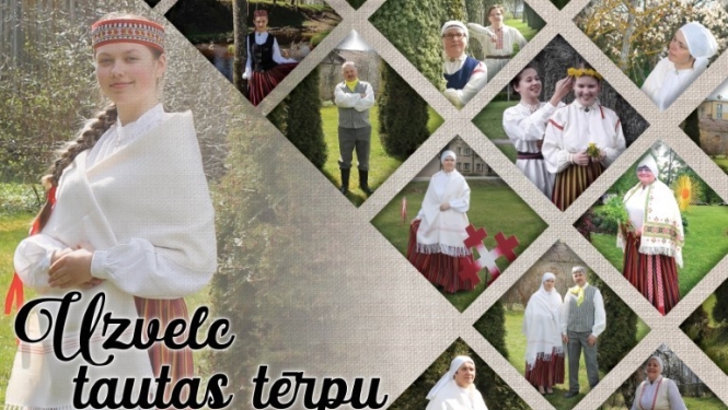 "Uzvelc tautas tērpu par godu Latvijai!" Baltinavā!