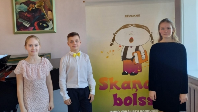 Balvu Mūzikas skolas audzēkņi piedalās jauno vokālistu konkursā “Skaņais bolss” Rēzeknē