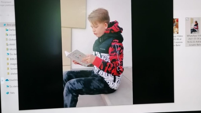 Balvu reģionu Nacionālās skaļās lasīšanas konkursā Rīgā pārstāvēs Adrians Jonaitis