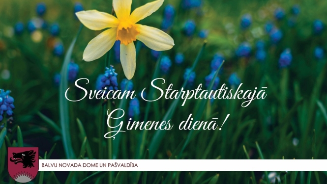 Apsveikums ģimenes dienā