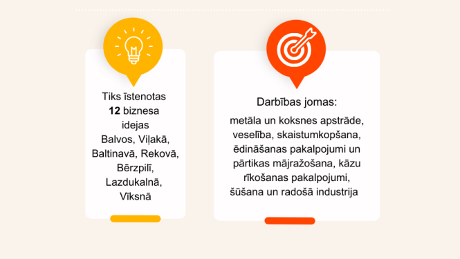 Biznesa ideju konkursā finansējumu saņems 12 biznesa idejas