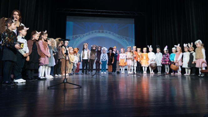 Izskanējis Mazo talantu koncerts “Svētki Ledus pilī”