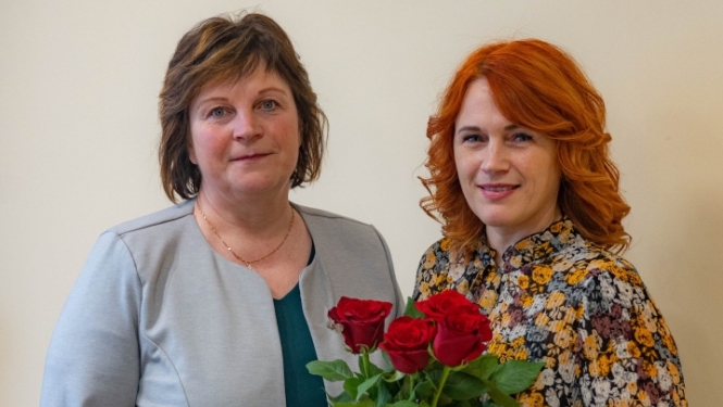 Jaunā vadītāja Dita