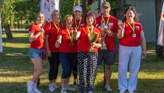 Aizvadītas Otrās pašvaldības darbinieku sporta spēles