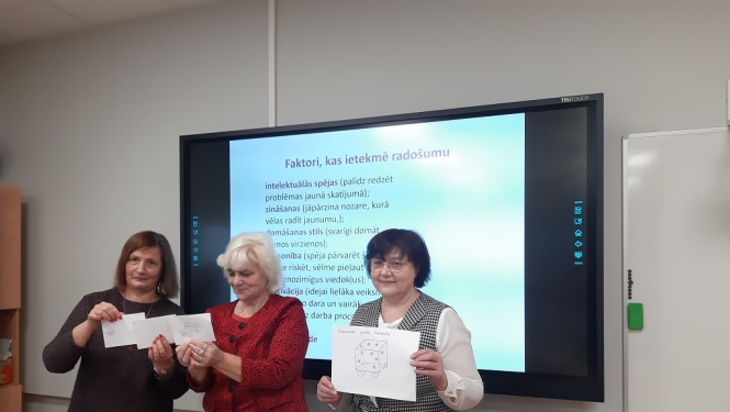 Pieredzē dalās skolu direktoru vietnieki izglītības jomā