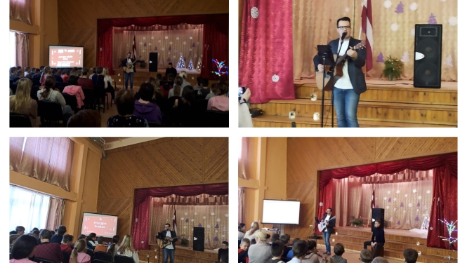 Programmas “Latvijas skolas somas” koncerts "Ziemassvētku pasaka" Tilžas pamatskolā