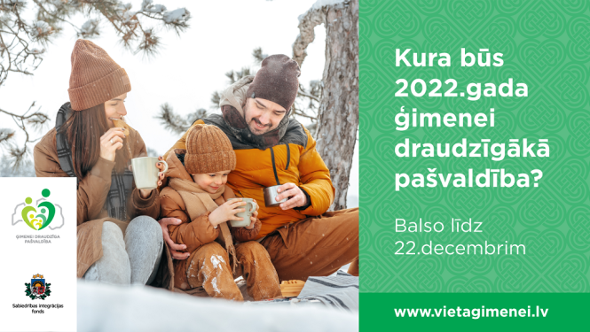 Aicinām balsot par Balvu novada pašvaldību konkursā “Ģimenei draudzīgākā pašvaldība”!
