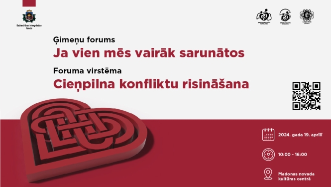 Aicina uz ģimeņu forumu “Ja vien mēs vairāk sarunātos”