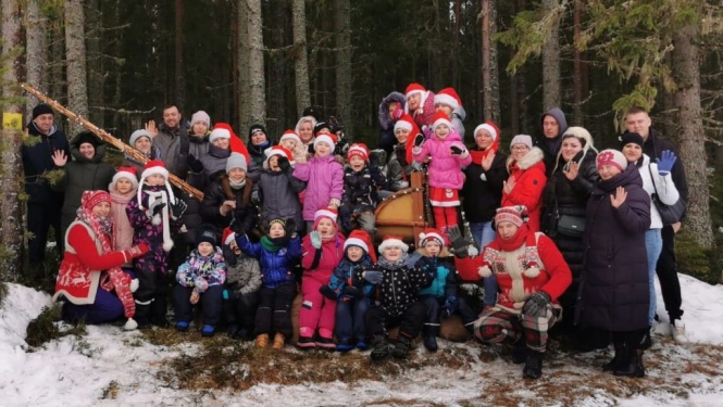 Gaišām domām, labiem darbiem piepildīts decembris Balvu PII “Pīlādzītis”