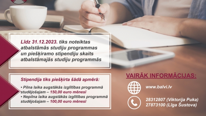 Pašvaldība piešķirs stipendijas sociālā darba speciālistu piesaistei