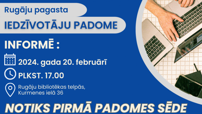 20. februārī notiks pirmā Rugāju pagasta Iedzīvotāju padomes sēde