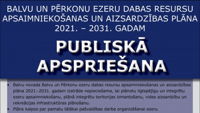 Publiskā apspriešana