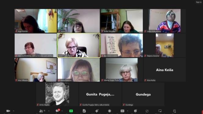 Skolu direktoru vietnieku informatīvā sanāksme