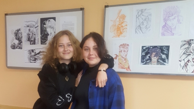 Vikas un Nikas radošo darbu izstāde Baltinavas Kultūras namā