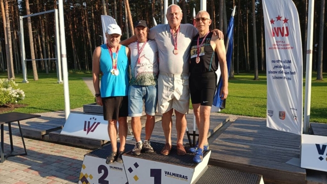 Balvu novada vecmeistariem noslēgusies vieglatlētikas sezona