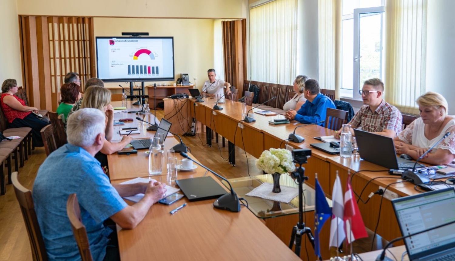 Tikšanās ar Centrālās statistikas pārvaldes priekšnieku