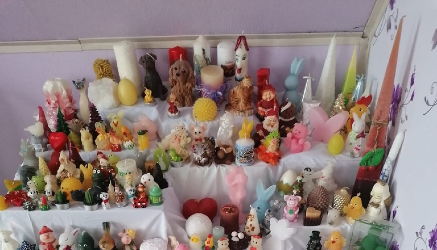 Digitālā sveču izstāde Briežuciemā