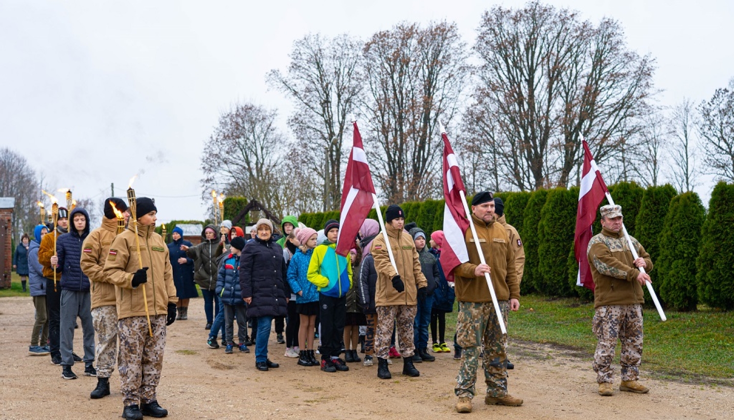 Balvu novadā atzīmēta Lāčplēša diena
