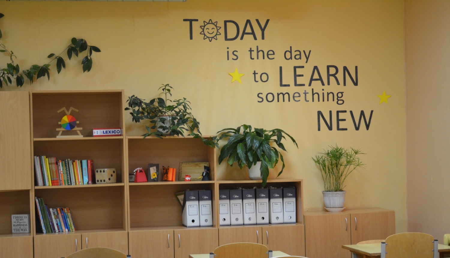 Rugāju vidusskolas angļu valodas kabinets