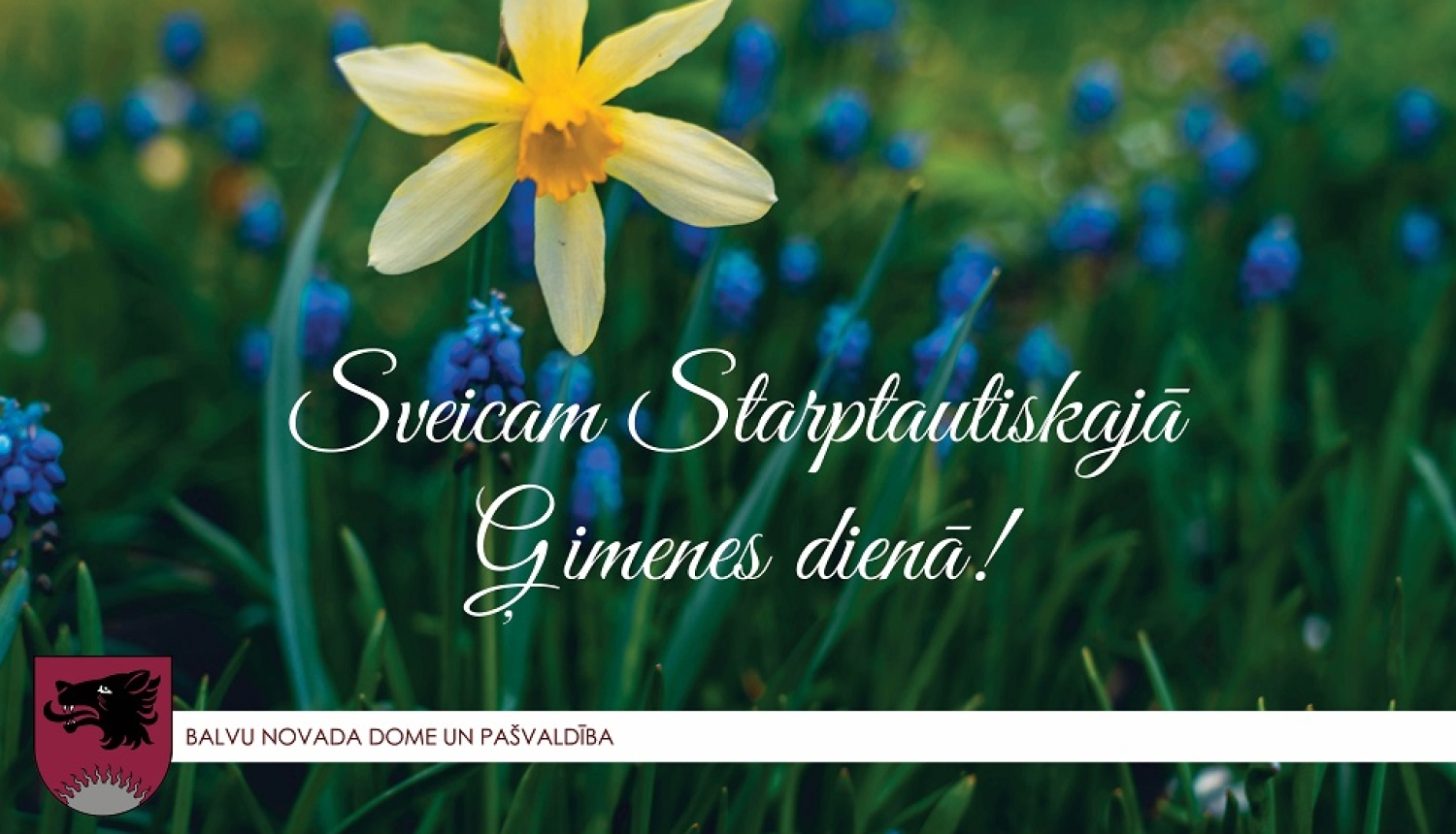 Apsveikums ģimenes dienā