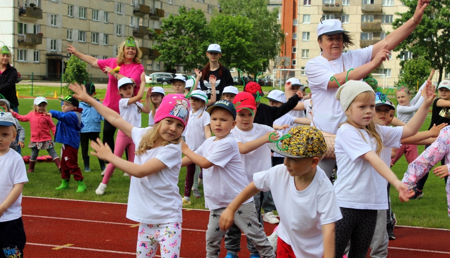 Sporta svētki pirmsskolas vecuma bērniem