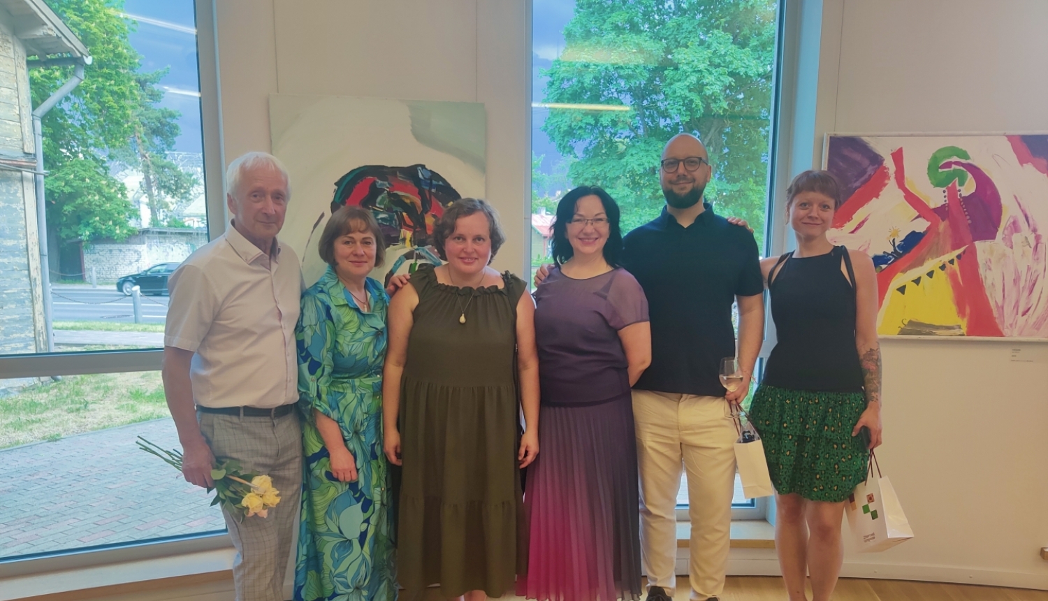 Atklāta izstāde “Valdis Bušs Savienojums”