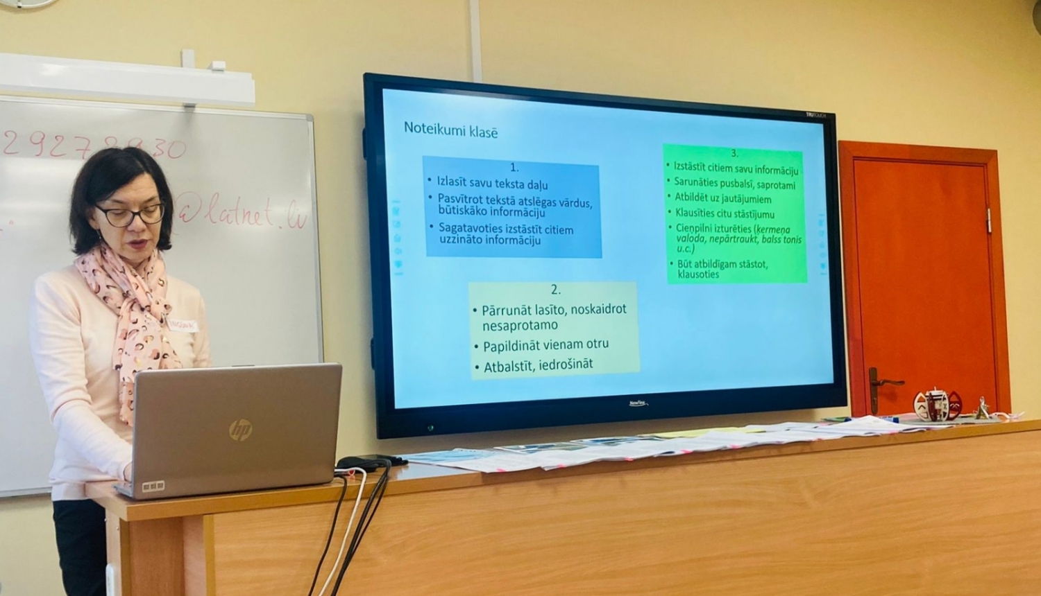 Izglītojas novada pedagogi