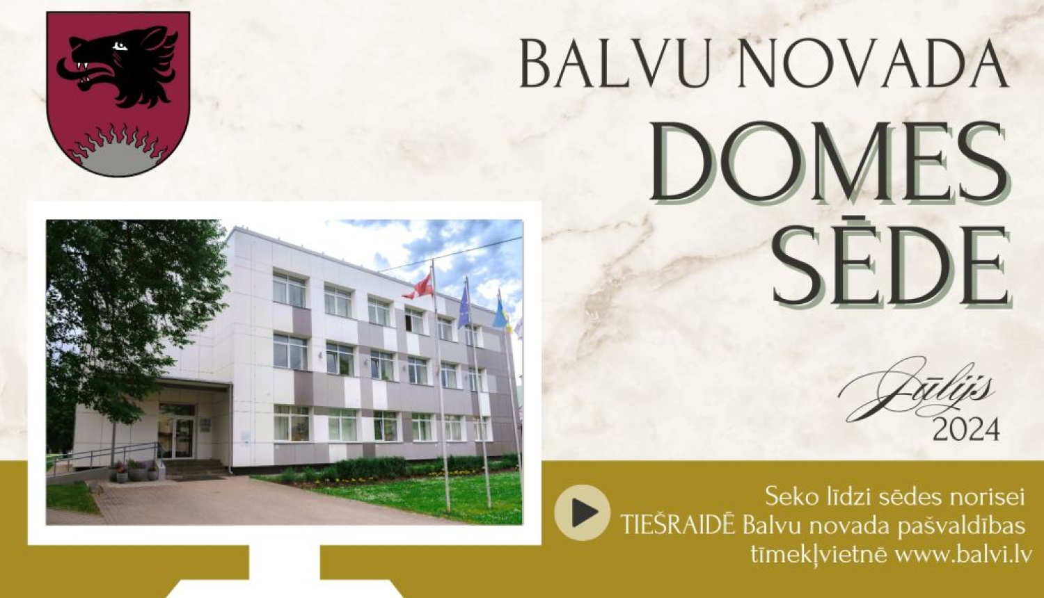 Domes sēde jūlija mēnesī