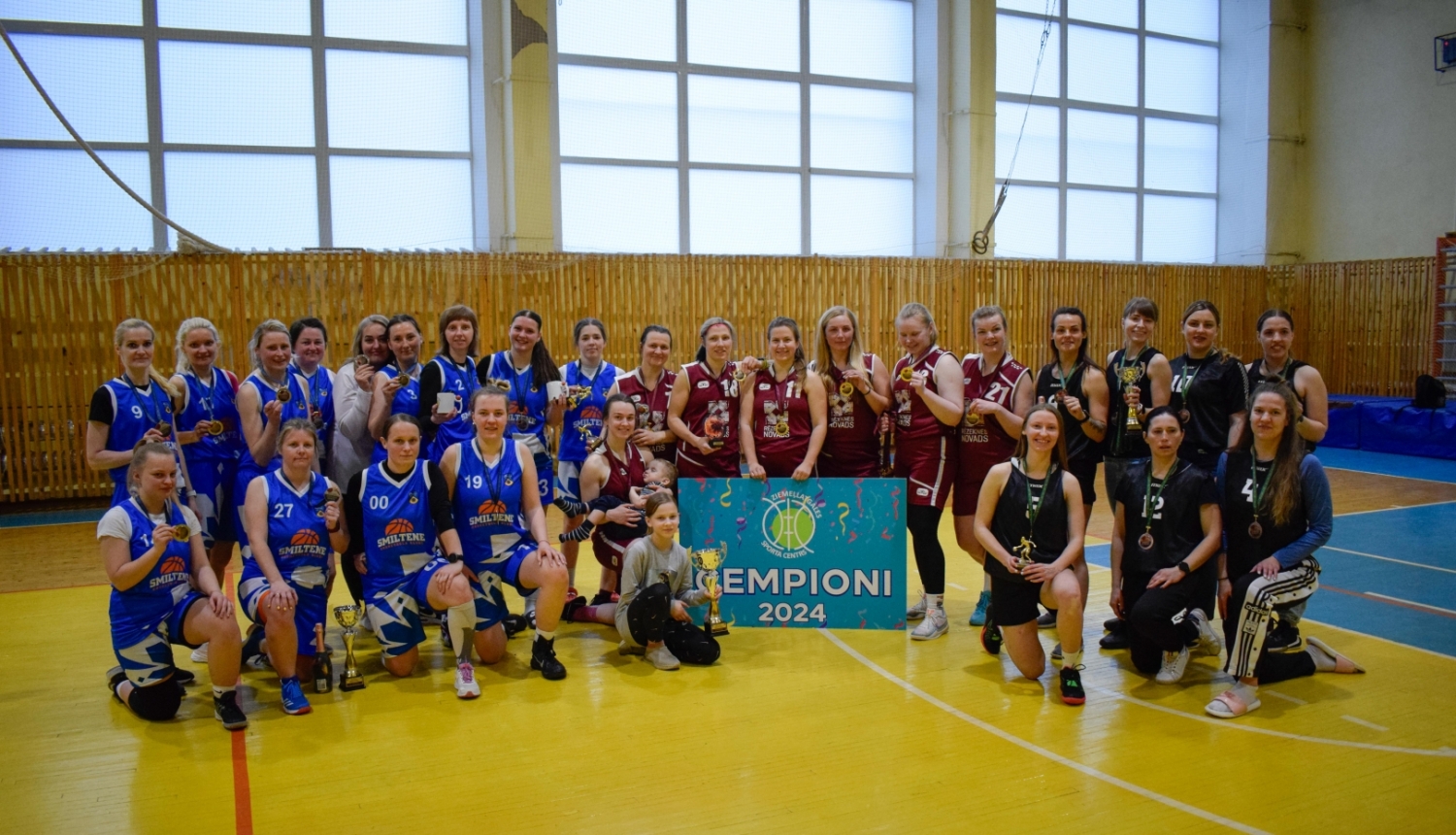 Starp sieviešu basketbola komandām šogad spēcīgākās- “Moseņas”