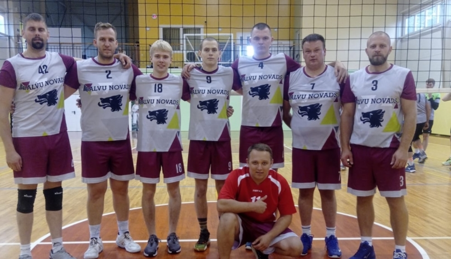 Balvu komanda startē Sābru volejbola līgā