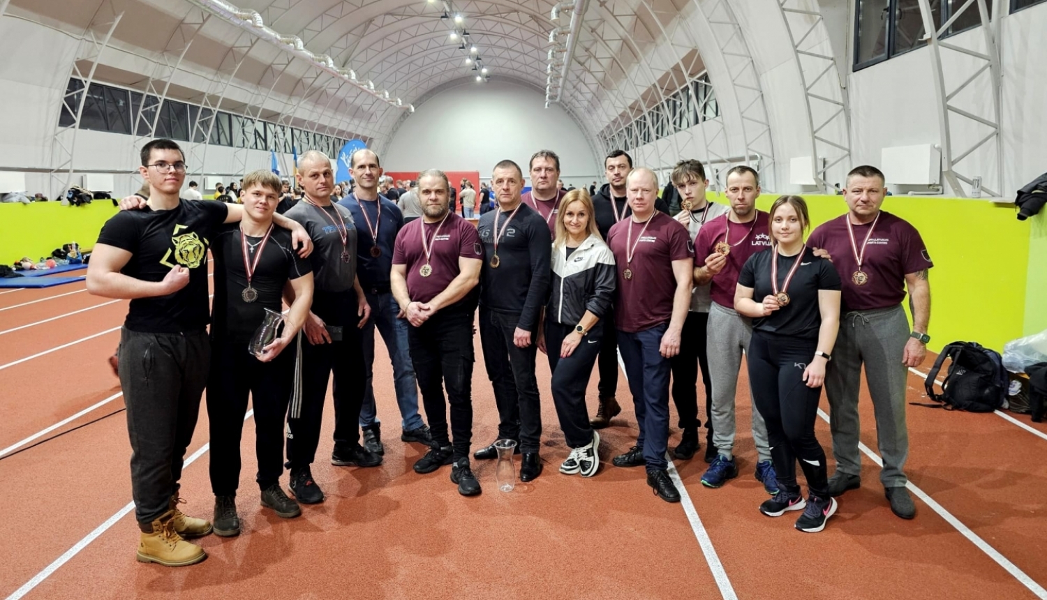 Balvu novada sportistiem veiksmīgs posms spiešanā guļus